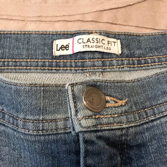 Lee Straight Leg Jeans - Picture 3 of 5